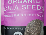 Nature’s Nutrition Organic Chia Seed 500g