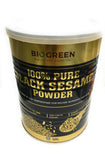 BIOGREEN 100% Pure Black Sesame Powder (Vegan) (300g)