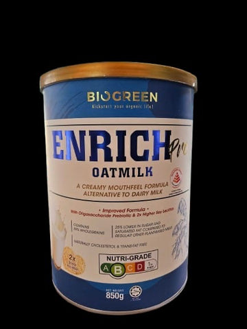 BIOGREEN Enrich Oatmilk Energy (Vegan) 燕麦植物奶(850g)