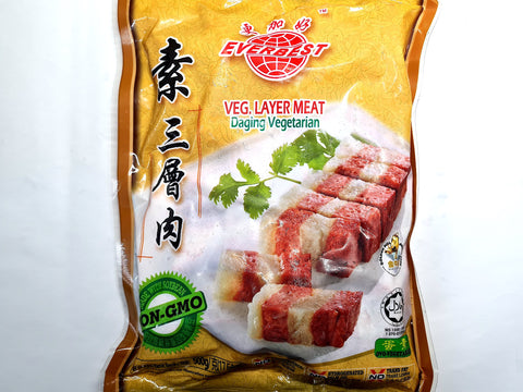 Vegetarian Layer Meat Daging Vegetarian (Ovo-Vegetarian) 素三层肉【蛋素】(500g)