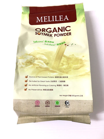 MELILEA ORGANIC SOYMILK POWDER美麗樂黃豆粉