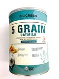 BIOGREEN 5 Grain Oatmilk (Vegan) Storehouse of Premium Grains with no added sugar (850g)