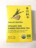 Nature’s Nutrition Ginger Rooibos Organic Tea 20 teabags