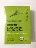 Nature’s Nutrition Organic Green Rooibos Tea (2.5g X 20 teabags)