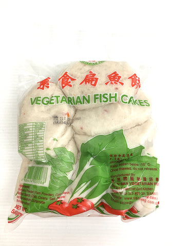 Vegetarian Fish Cake (Vegan)素食扁鱼饼【全素】(500g)